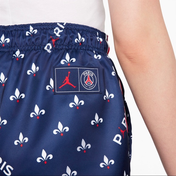 Nike Jordan Brand PSG Paris Saint Germain Shorts and Top Set, Medium, NWT - Picture 11 of 14